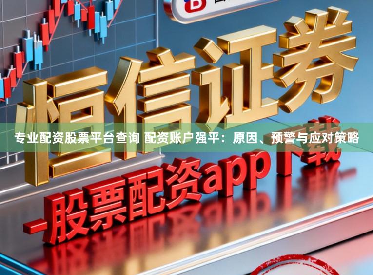 专业配资股票平台查询 配资账户强平：原因、预警与应对策略